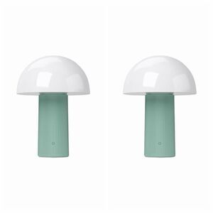 Room Essentials Portable Mushroom Table Lamp - Set of 2